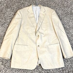 Cesarani Chelsea Tailored Fit Classic Sport Coat Jacket Size 46L